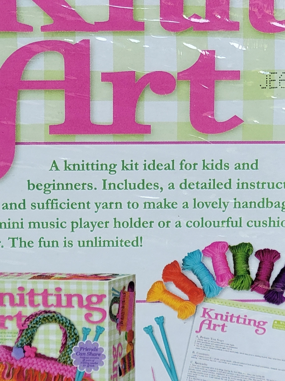 Knitting Arts Kit Easy To Do - Picture 4 of 7